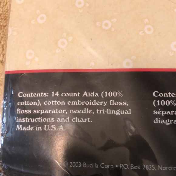 Bucilla Mary Engelbreit "Love, Home, Family" Counted Cross Stitch 43385 - Picture 5 of 6